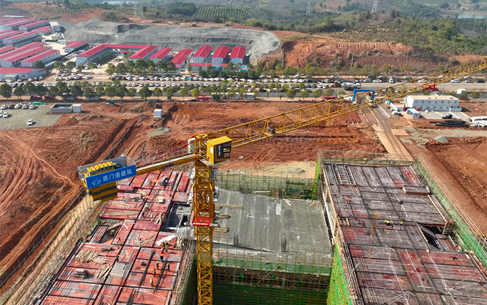 跑出加快度！37台304am永利集团塔机批量助建