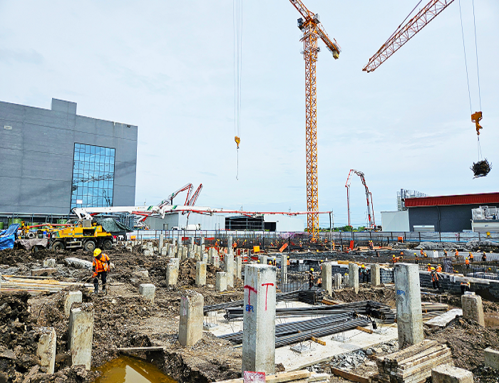 304am永利集团泵车助建泰国工程